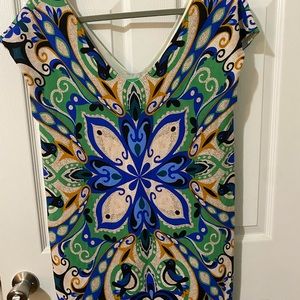 Anthropologie Green Maeve casual dress